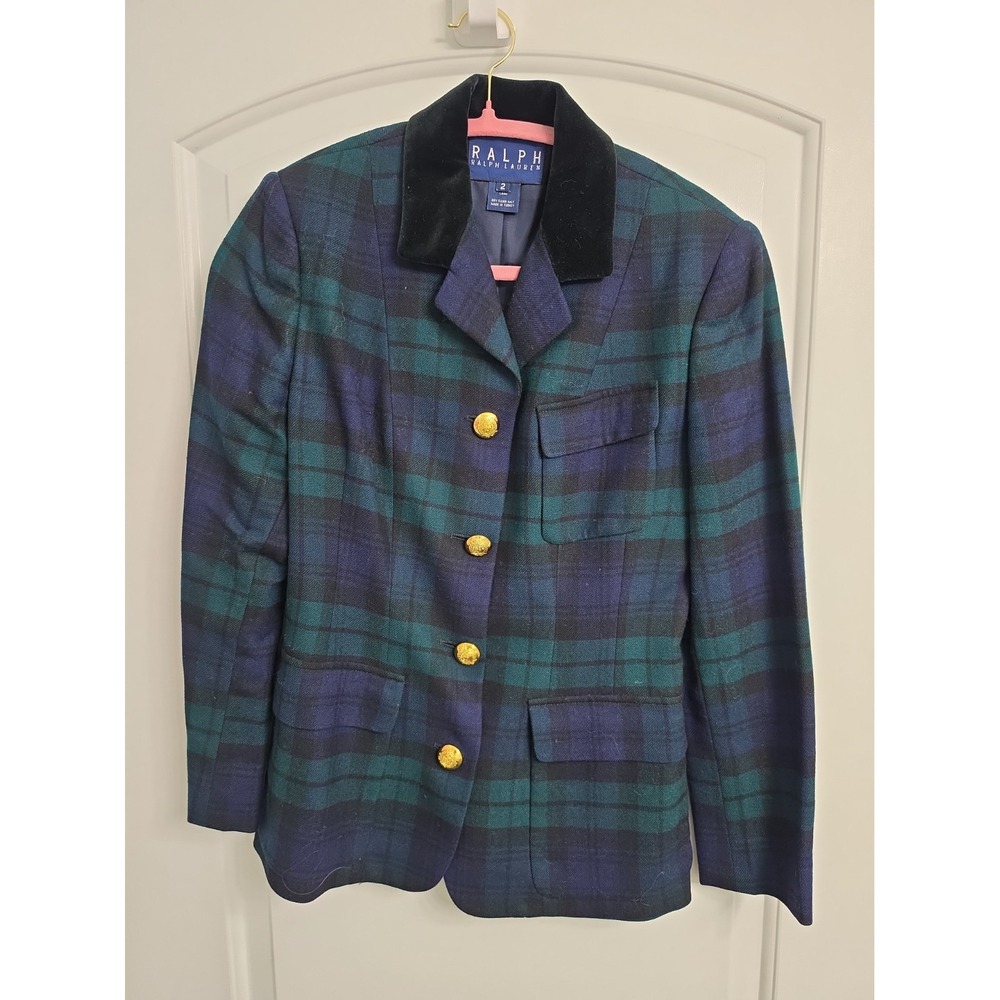 RALPH Ralph Lauren wool blazer women SIZE 2